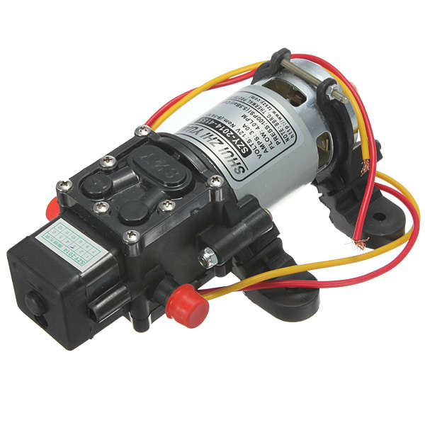 12V DC 4L/Min 100PSI High Pressure Diaphragm Water Pump