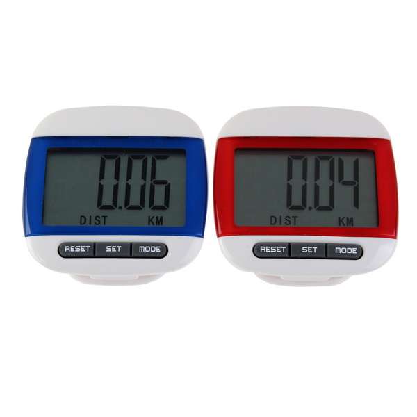 Large Screen Jogging Step Pedometer Walking Calorie Distance Counter