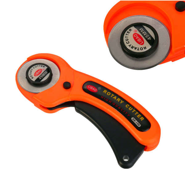 45mm Rotary Cutter Quilters Sewing Quilting Fabric Cutting Craft Tool