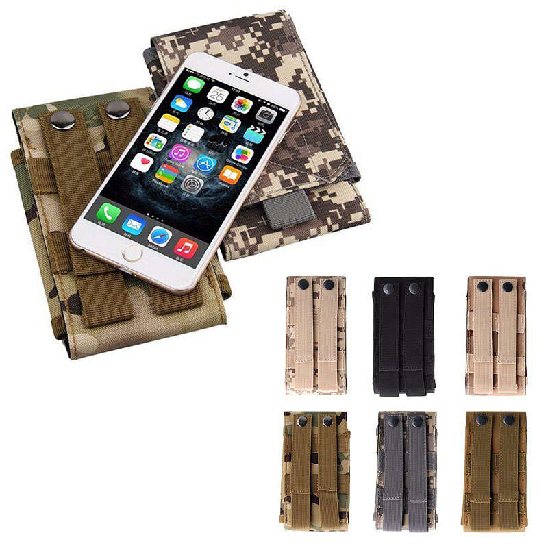 Universal Outdoor Tactical Holster Military Waist Belt Bag Wallet Pouch Purse P