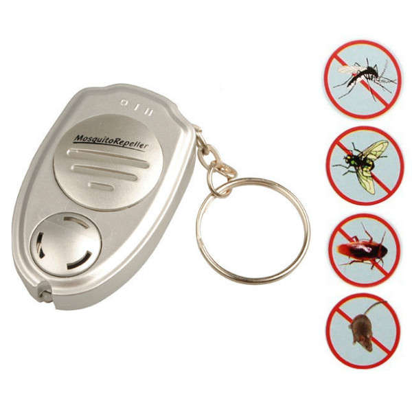 Ultrasonic Electronic Pest Anti Mosquito Repeller Keychain
