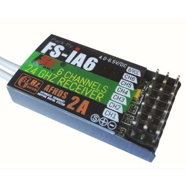 FlySky FS-iA6 2.4G 6CH AFHDS Receiver For FS-i10 FS-i6 Transmitter