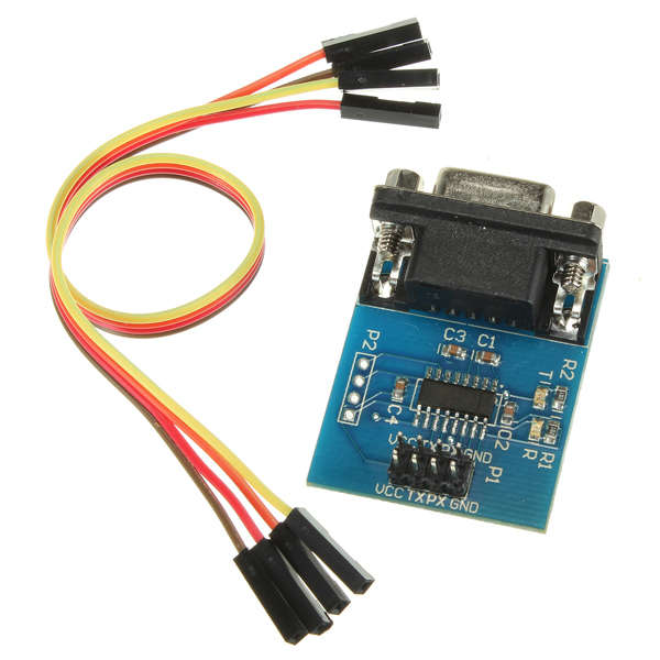 Serial Port To TTL Converter Module SP3232EEN Jump Cables