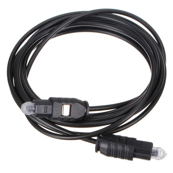 Digital Optical Fiber Optic Toslink Audio Cable 6FT
