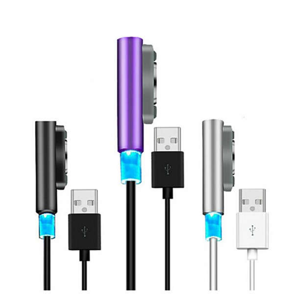 Magnetic Charging Cable W/LED For Sony Xperia Z3 L55t Compact XL39h