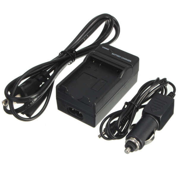 Portable Travel Battery AC Car Charger Kit For Nikon EN-EL14 DSLR D5100 D3100