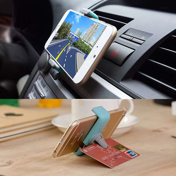 Universal Mobile Phone GPS 360¿¿ Rotating Car Air Vent Mount Holder Cradle Stand