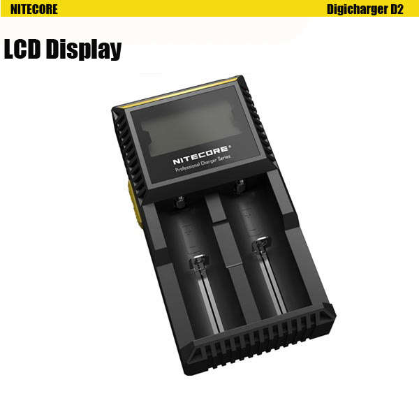 NITECORE Digicharger D2 LCD Display Universal Smart Charger