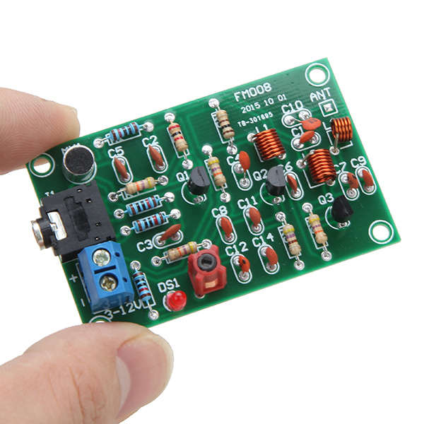 FM Transmitter Wireless Module 76-110MHZ Multifunction MP3 Repeater Anti-interf