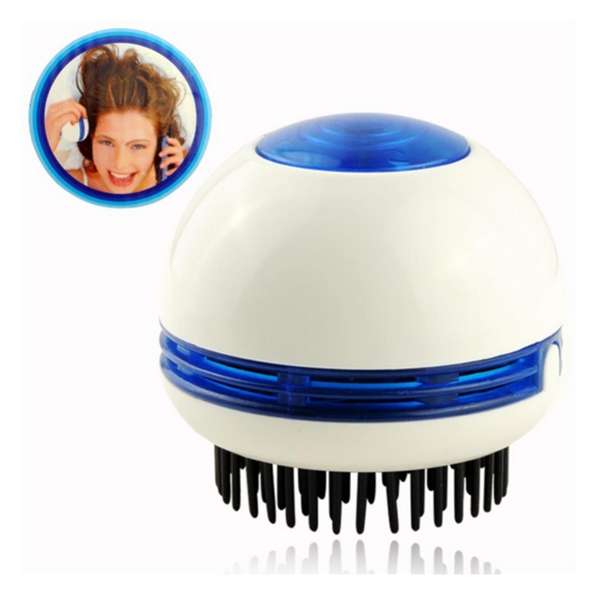 Head Electric Scalp Vibrating Massager Comb Stress Pain Relief Relax Massage Br