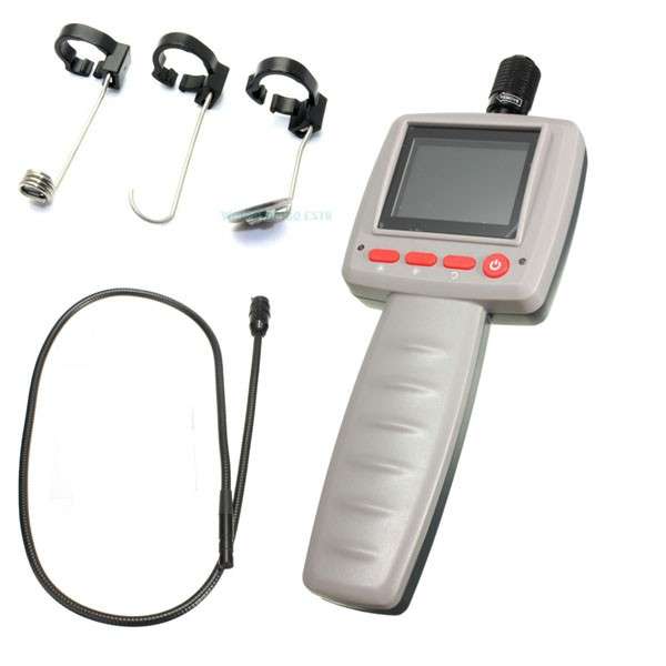 10mm Lens 4LED Waterproof Car Video Inspection Camera Probe Borescope 1M Endosc