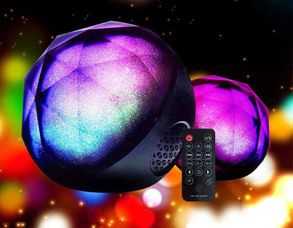 Color Ball Bluetooth Magic Atmosphere Lighting Stereo Speaker