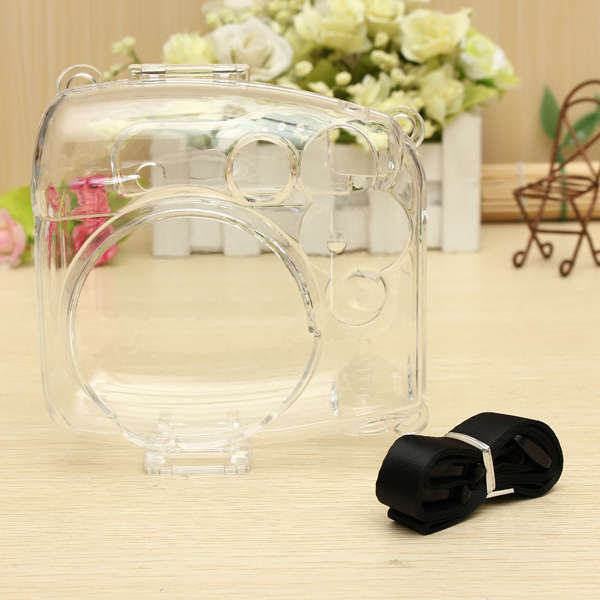 Clear Crystal Transparent Protect Camera Case Cover For Fujifilm Intax Mini 8/8S