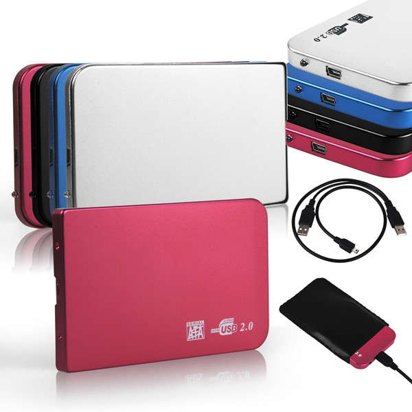 Aluminium 2.5inch USB3.0 SATA HDD Hard Drive Disk External Case