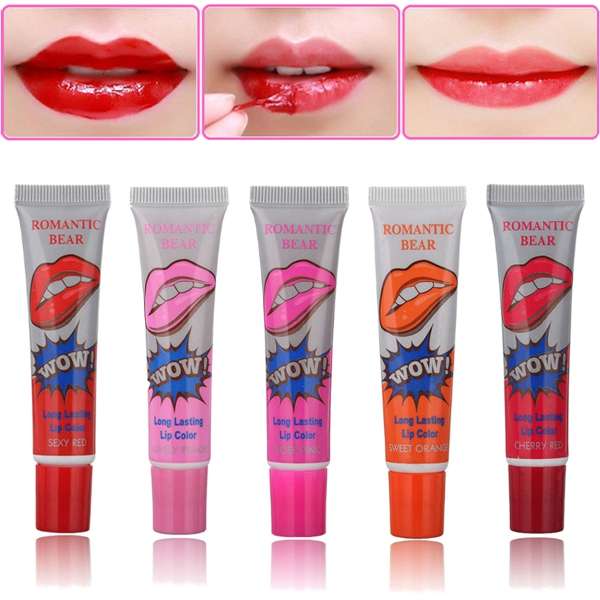Tattoo Magic Color Peel Off Lip Gloss Mask Tint Long Lasting Waterproof Makeup¿¿