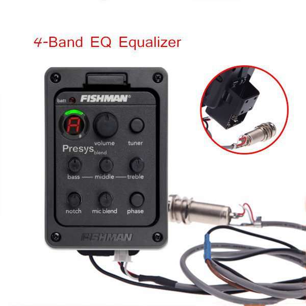 Fishman Presys Blend 301 Folk Acoustic Guitar Pickups Mic Beat Board