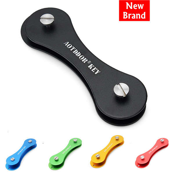 AOTDDOR EDC  Hard Oxide Aluminum Portable Key Clip Folder Chain Pocket Tool