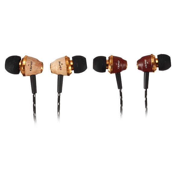 Super Bass Stereo Wooden Headphones Earphones Headset
