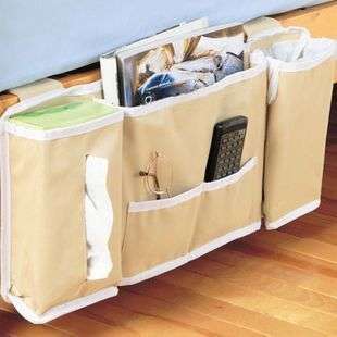 Portable Household Bed Bedside Hanging Suspended Storage Bag