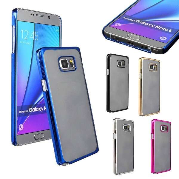 Radium Frame Clear PC Hard Back Cover Case for Samsung Galaxy Note 5