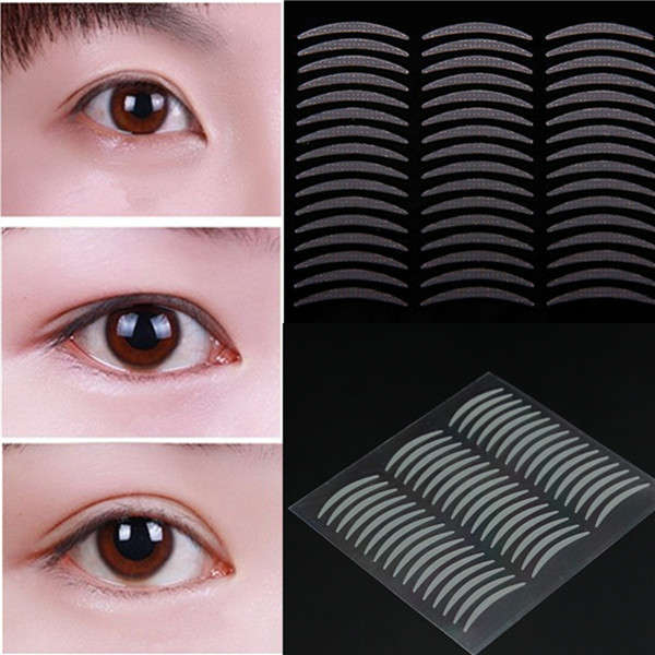 24 Pairs Invisible Double-fold Clear Eyelid Stickers Large Eye Strips Tapes