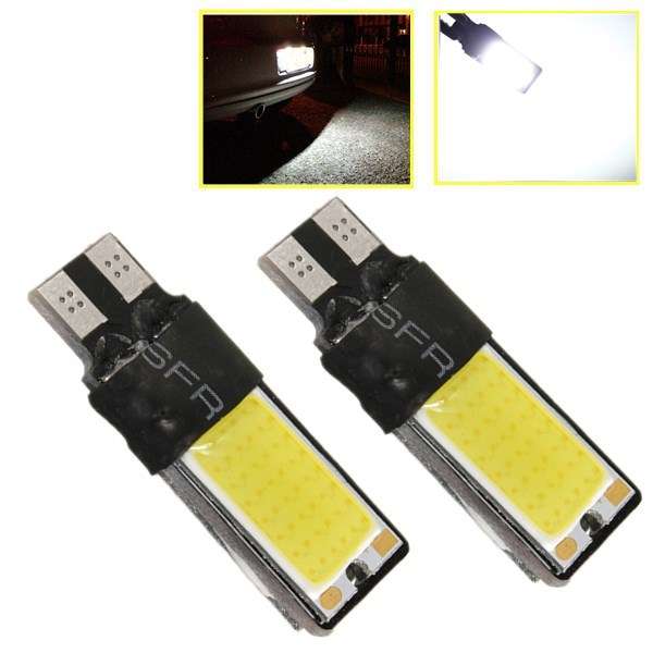 T10 W5W 194 168 6W LED No Error COB Canbus Side Lamp Wedge Bulb