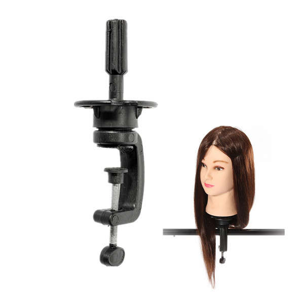 Hair Salon Hairdressing Practice Training Head Clamp Adjustable Holder