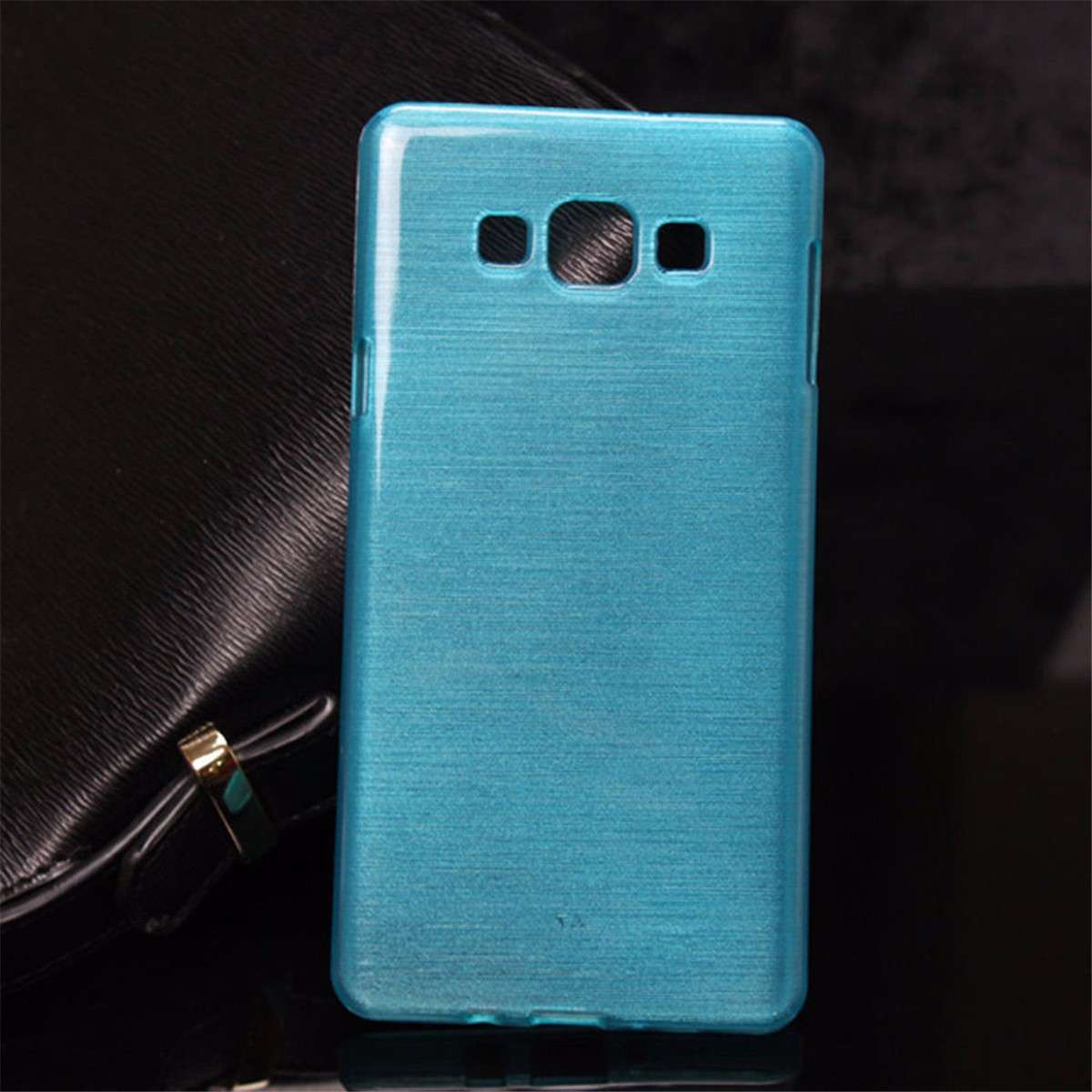 Ultra Thin Wire Drawing TPU Back Case Cover For Samsung Galaxy A7