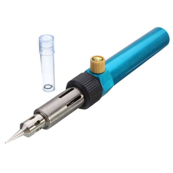 Portable Butane Gas Refillable Blow Torch Welding Soldering Solder Iron Pen Tool