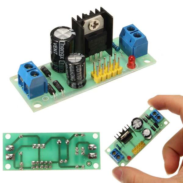L7805 LM7805 5V Three-Terminal Voltage Regulator Module