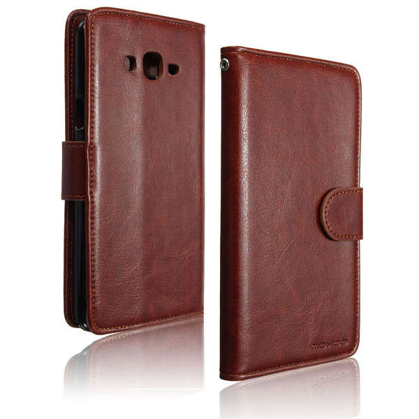 Leather Card Wallet Stand Leather Case Cover For Samsung Galaxy J7