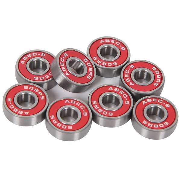 8Pcs ABEC-9 Dustproof Skateboard Bearings Skateboard Install Component Parts