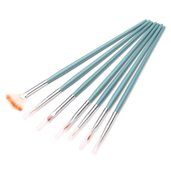 7pcs Acrylic Nail Art Painting Brush Set
