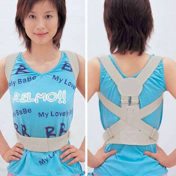 Adult Humpback Kyphosis Back Shoulder Corrector Posture Support Belt