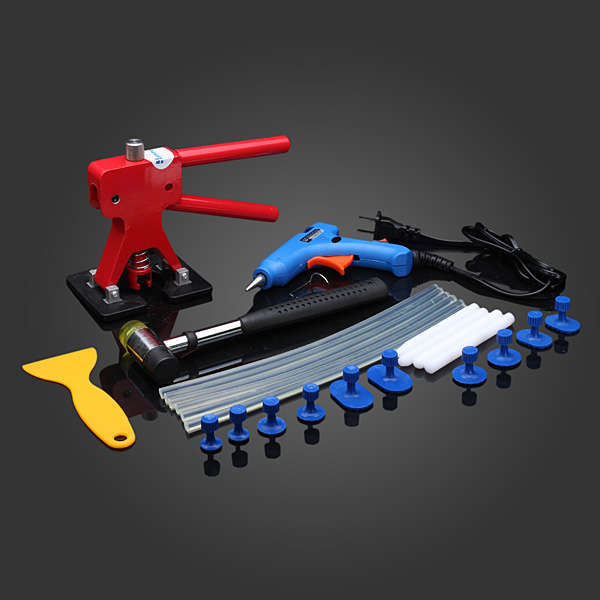 24pcs Paintless Dent Repair Hail Removal PDR Tool Dent Lifter Set