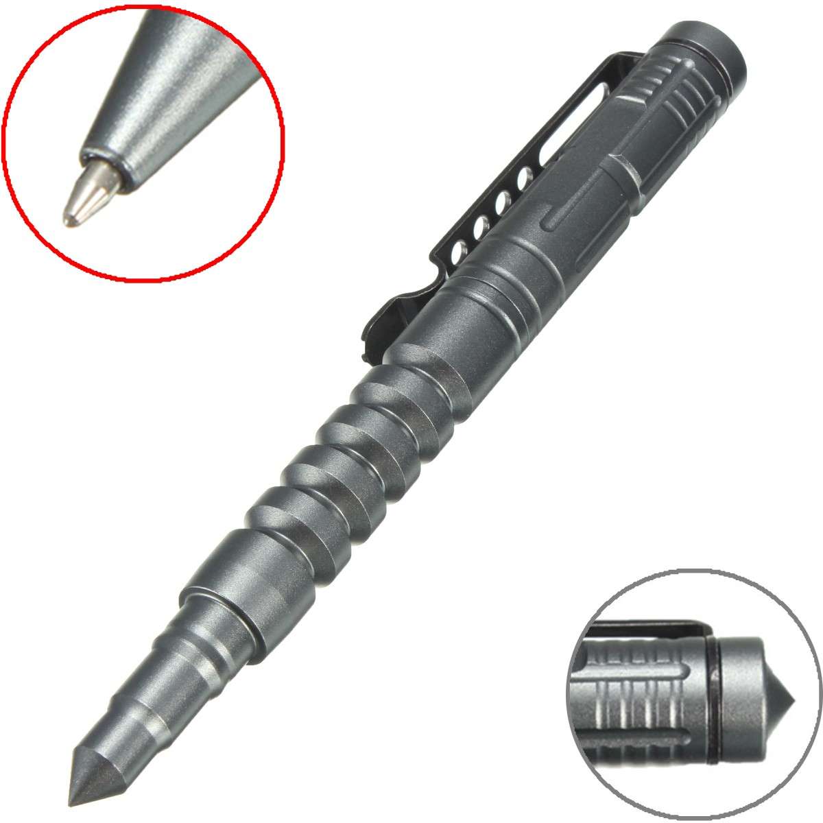 LAIX B8 Aviation Aluminum Tactical Defense Portable Survival Multifunctional Ca