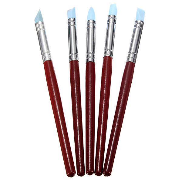 5pcs Eraser Pen Shaping Sculpture Clay Carving Tools