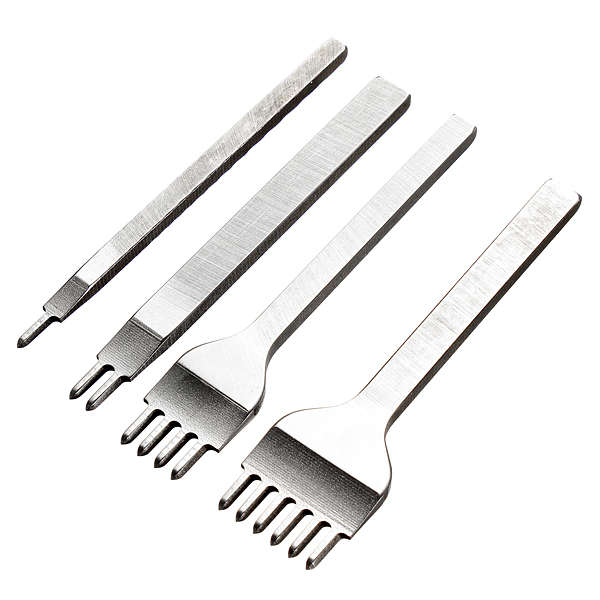 1246 prong 5mm Leather Craft Punch Stitching Hole Punches Tools