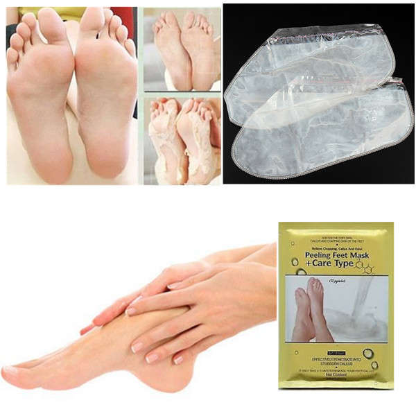 Whitening Foot Mask Pedicure Exfoliating Peeling Softening