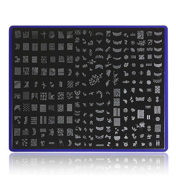 Nail Art Image Stamp Plates Polish Stamping Template Stencil DIY