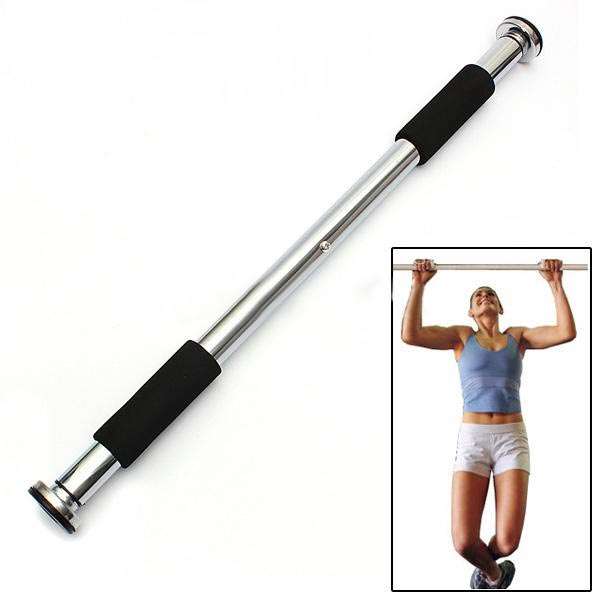 Door Pull Up Bar Home Gym Exercise Workout Chin Up Sit Fitness 100kg