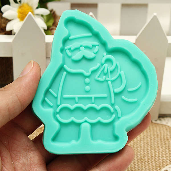 Christmas Gift Santa Claus Chocolate Cake Mold Christmas Decorating Mould