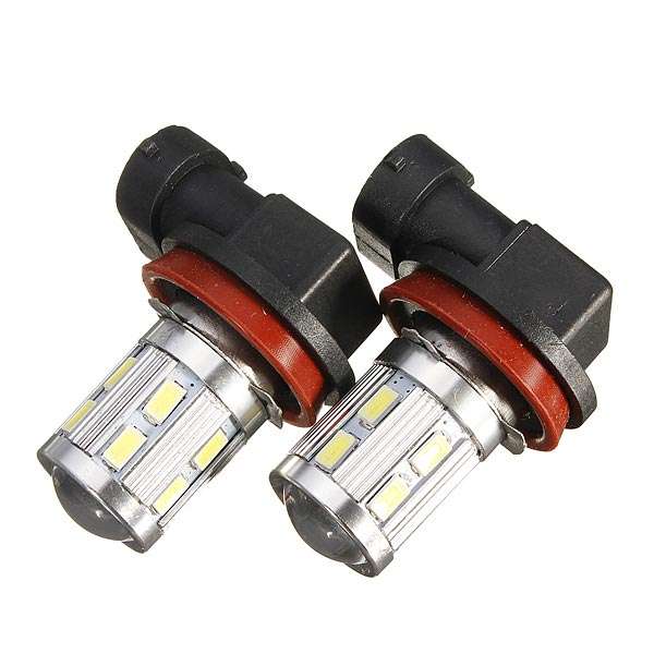 H11 6000K 5630 Chip Cree LED Daytime Running Light Bulbs White