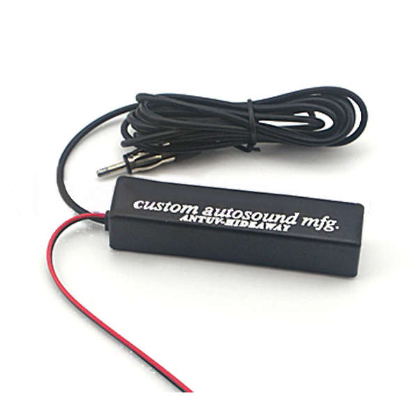 AD-129 Car Vechile TV/FM/AM Antenna Radio Signal Amp Black