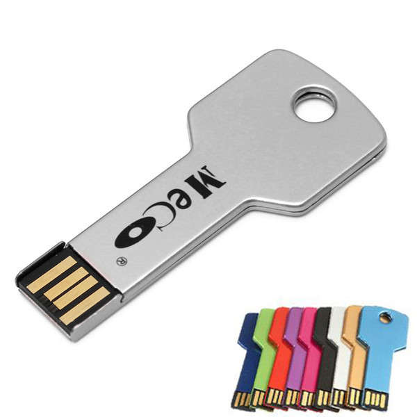 MECO 16GB Metal Colorful Key Flash Drive USB 2.0 Memory U Disk Thumb Pen Stick