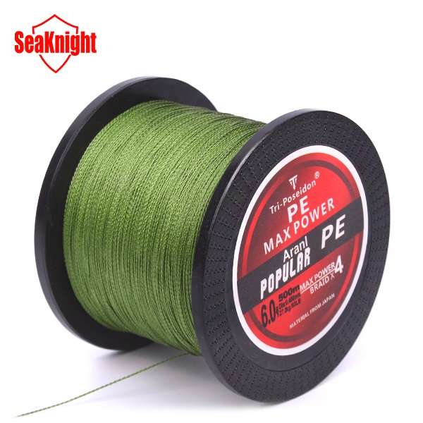 500M SeaKnight Brand Tri-Poseidon Series Japan Multifilament PE Braided Fishing