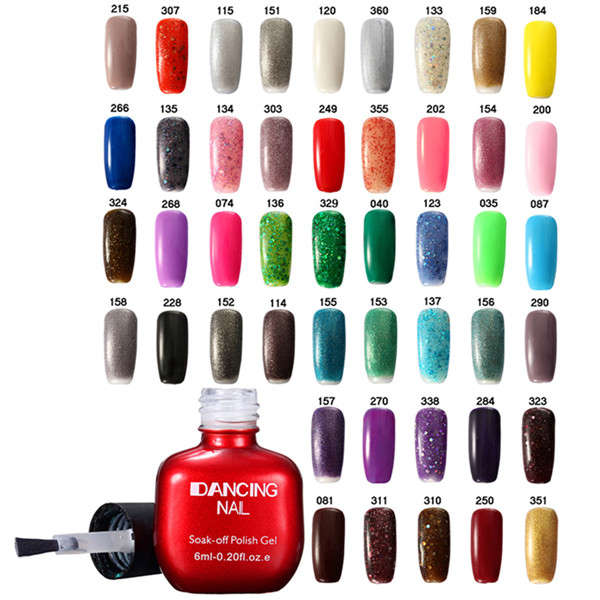 47 Colors DANCING NAIL Charming Nail Art UV Gel Polish Soak-Off