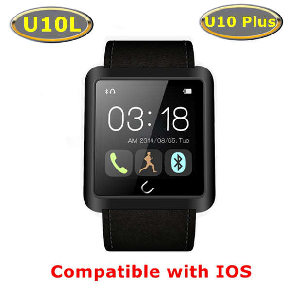 Original U10L U10S Sport Bluetooth Smart Wrist Watch for IOS Android