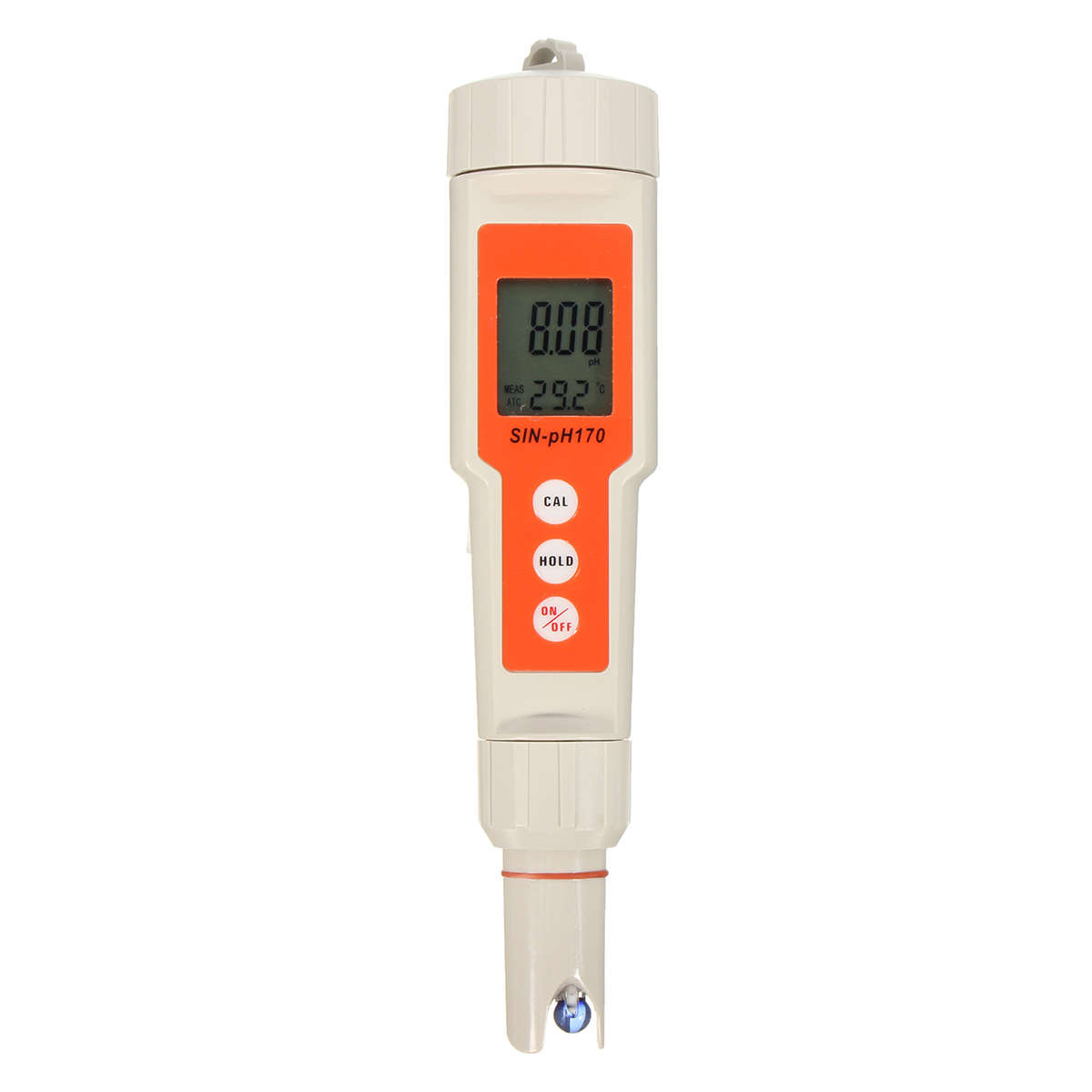 Waterproof Digital PH Tester Meter Thermometer Measure Pen Kit Auto Calibration