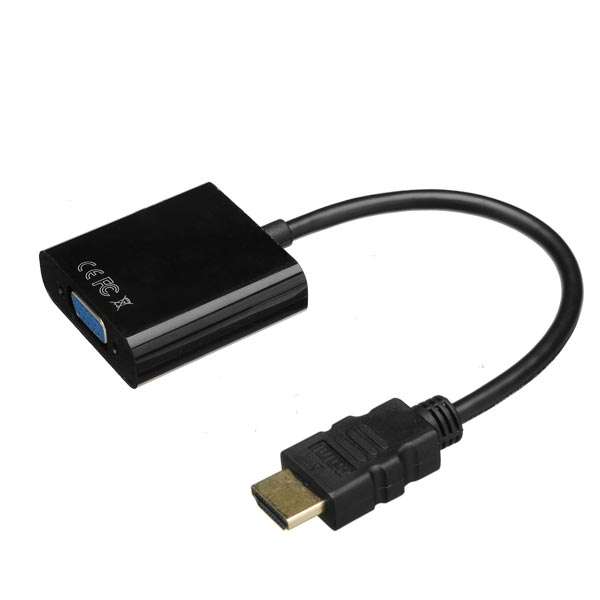 Gold Plated HDMI Male to VGA Female Converter